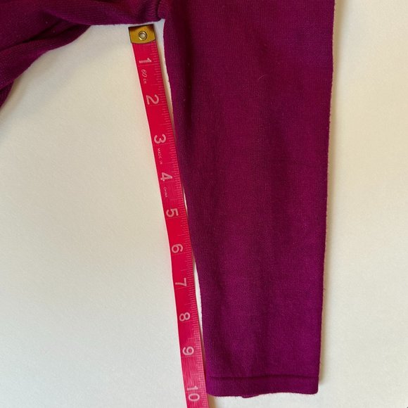 Maurices Purple 3/4 length sleeve sweater with back detail size xs - Picture 9 of 9